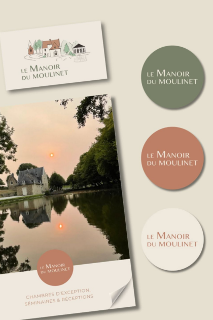 IDENTITÉ VISUELLE & SUPPORTS - LE MOULINET